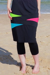 Hydrochic skirt with leggings