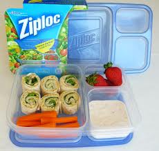 ziploc divided container